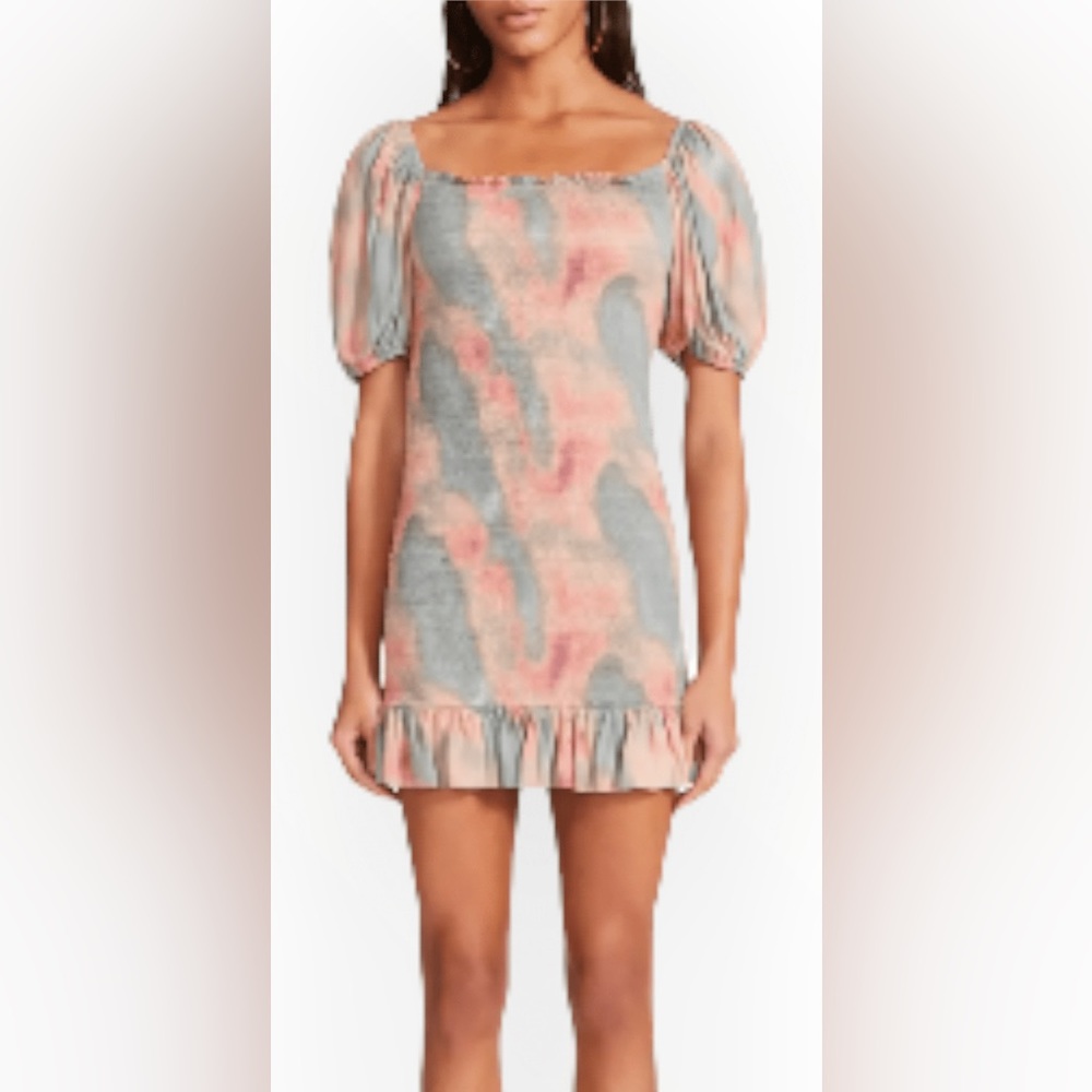 BB Dakota Ode to You Smocked Minidress